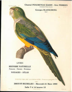 Livres. Histoire naturelle, poissons, oiseaux, botanique, voyages, atlas.