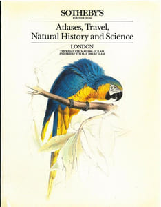 Atlases, travel, natural history and science.