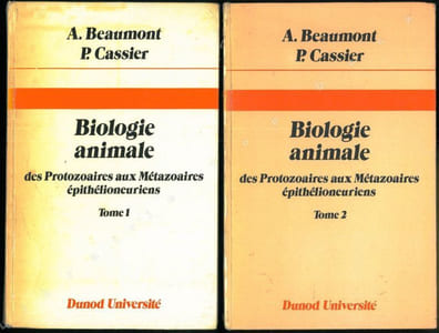 Biologie animale. Des Protozoaires aux Métazoaires épithélioneuriens. 2 volumes.