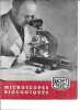 Collection of 12 pamphlets and brochures on Nachet microscopes. Nachet