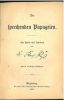 Sprechende Vögel. Ein Hand- und Lehrbuch. Erster Band : Die sprechenden Papageien.. Russ, Karl