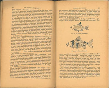 Traité complet de la vie des animaux en aquarium.