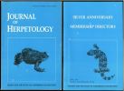 Journal of Herpetology. Vol. 17-19.. Collectif,