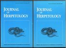 Journal of Herpetology. Vol. 17-19.. Collectif,