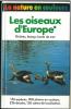 Les oiseaux d'Europe, rivières, étangs et bord de mer.. Sauer, F.