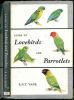 Guide to lovebirds and parrotlets.. Vane, E.N.T.