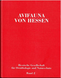 Avifauna von Hessen, band II.