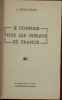 Je connais tous les oiseaux de France.. Revilliard, J.