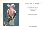 The parrots of Australia.. Eastman, W.R & A.C. Hunt