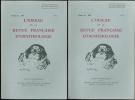 L'Oiseau et la Revue Française d'Ornithologie. Vol. 56. n° 1 à 4.. L'Oiseau et la Revue Française d'Ornithologie,