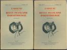 L'Oiseau et la Revue Française d'Ornithologie. Vol. XXVII. n° 1 à 4.. L'Oiseau et la Revue Française d'Ornithologie,