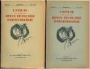 L'Oiseau et la Revue Française d'Ornithologie, nouvelle série. Vol. XI. n° 1 à 4.. L'Oiseau et la Revue Française d'Ornithologie,