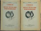L'Oiseau et la Revue Française d'Ornithologie, nouvelle série. Vol. XI. n° 1 à 4.. L'Oiseau et la Revue Française d'Ornithologie,