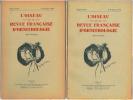 L'Oiseau et la Revue Française d'Ornithologie. Vol. XXIV : n° 1 à 4.. L'Oiseau et la Revue Française d'Ornithologie,