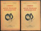 L'Oiseau et la Revue Française d'Ornithologie. Vol. XXI : n° 1 à 4.. L'Oiseau et la Revue Française d'Ornithologie,