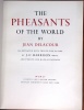 The pheasants of the world.. Delacour, Jean