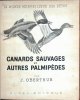 Canards sauvages et autres palmipèdes. 2 volumes.. Oberthur, Joseph