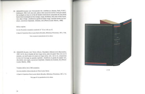 Bibliothèque Pierre-Lucien Martin, relieur. Vente du 20 mai 1987.. Anonyme,