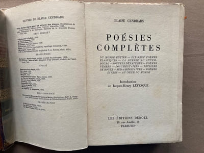 Poésies complètes.