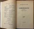 Correspondance 1904-1938.. SUARES, Andr&eacute;. CLAUDEL, Paul. MALLET, Robert.