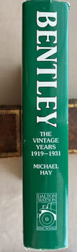 Bentley. The Vintage Years 1919-1931.. HAY, Michael.