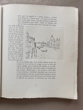 Séjour à Venise. Quatre lettres familières du Président de Brosses.. BROSSES (de), Président.