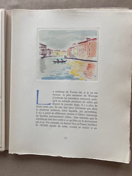 Séjour à Venise. Quatre lettres familières du Président de Brosses.. BROSSES (de), Président.
