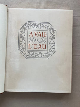 A vau-l'eau.. HUYSMANS, J. K.