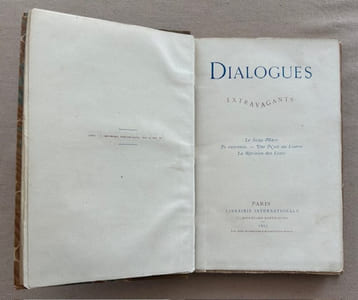 Dialogues extravagants.