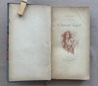 L'Amant légal. Moeurs spartiates.