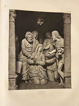 Solesmes. Les sculptures de l'église abbatiale. 1496-1553. Reproductions. Etat de la question d'origine.. LA TREMBLAYE (de), R. P. Dom M.