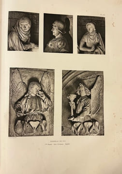 Solesmes. Les sculptures de l'église abbatiale. 1496-1553. Reproductions. Etat de la question d'origine.. LA TREMBLAYE (de), R. P. Dom M.