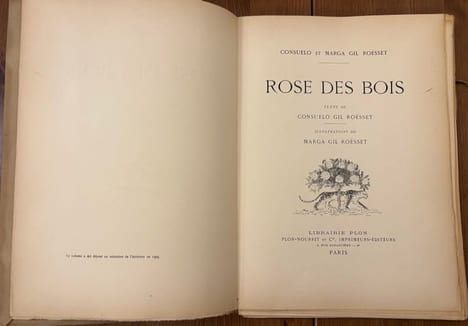 Rose des Bois. GIL ROËSSET, Consuelo & Marga.