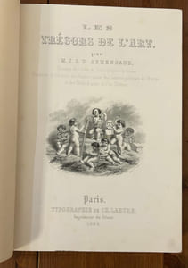 Les Trésors de l'art.