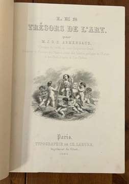 Les Trésors de l'art.. ARMENGAUD, Jean, Germain, Désiré.