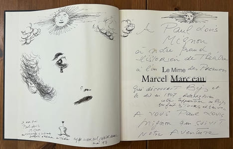 Le Mime Marcel Marceau, entretiens et regards avec Valérie Bochenek.