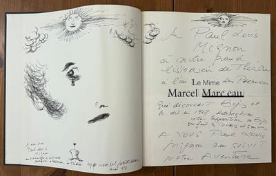 Le Mime Marcel Marceau, entretiens et regards avec Valérie Bochenek.