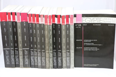 EGYPTE / MONDE ARABE. [21 VOLUMES].