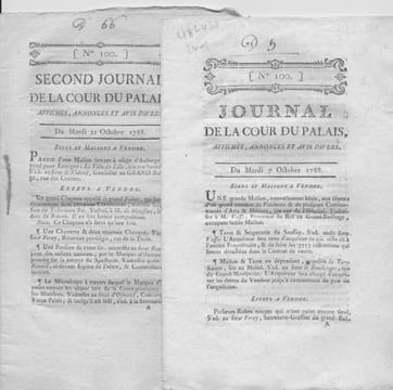 Très-humbles et très-respectueuses remontrances, qu'adressent au roi, notre très-honoré & souverain seigneur, les gens tenant sa cour de Parlement de ...