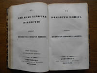 De graecae linguae dialectis. Liber primus- Secundus