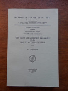 Die alte Chinesische Religion und das Staatskultwesen.