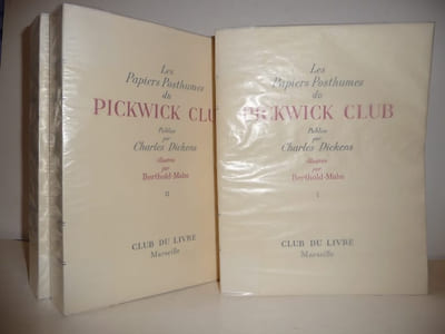 Les papiers posthumes du Pickwick Club. Illustrés par Berthold-Mahn.