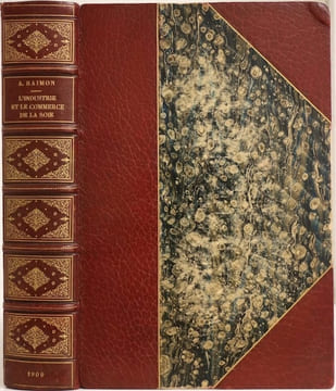 SOIES ET TISSUS DE SOIE. Exposition franco-britannique, 1909. Rapport du Jury, groupe XIII, classe 83.. RAIMON (Albert)