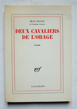 Deux cavaliers de l'orage.. GIONO (Jean)