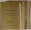 Ensemble de 20 études sur la Moselle, extraites pour la plupart de l'Annuaire de la Société d'histoire et d'archéologie lorraine, années 1898-1938.. ...