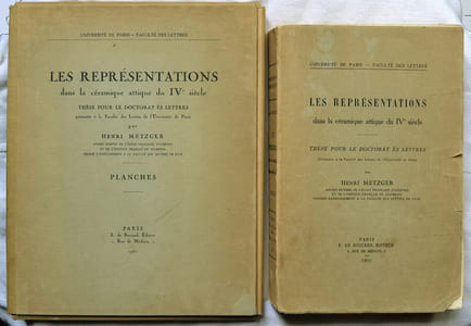 Les Représentations dans la céramique attique du IVe siècle.