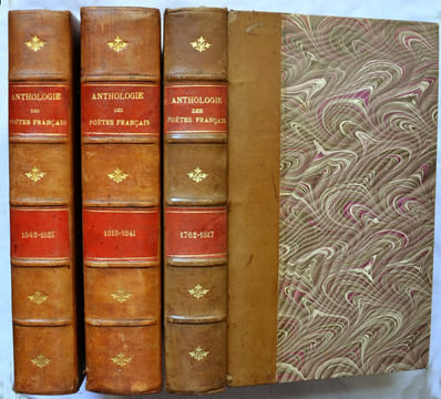 Anthologie des poètes français du XIXe siècle (3 vol. sur 4). undefined