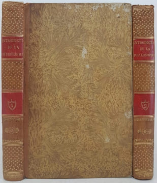 De l'entendement et de la raison. Introduction à l'étude de la philosophie.. [PHILOSOPHIE] THUROT (J.-F.).