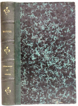 Lettres et pièces rares ou inédites, accompagnées d'introductions et de notes.. MATTER (Jacques) [Publ. par]