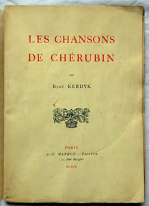 Les chansons de Chérubin.